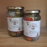 Pickles en Vinagre Agroecológicos Sin TACC.