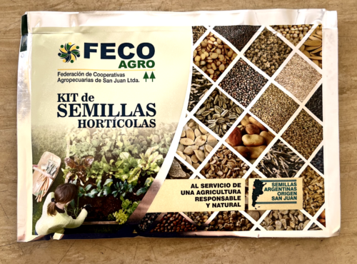 Kit de Semillas Horticolas Agroecológicas - Temporada Otoño|Invierno