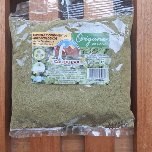 Orégano en polvo agroecológico - 50g