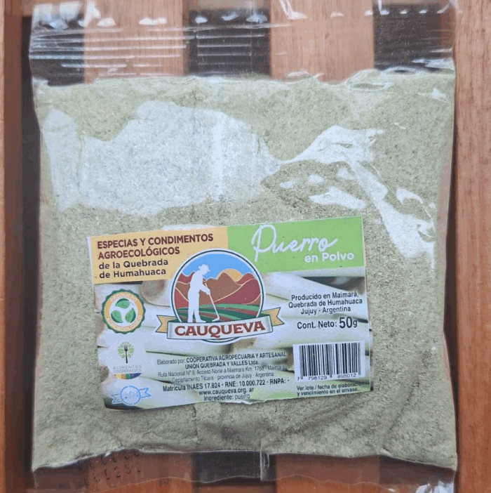 Puerro en polvo agroecológico - 50g - Imagen 1