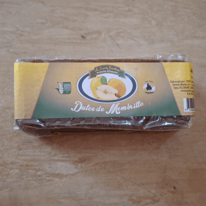 Dulce de Membrillo Agroecológico - Imagen 1